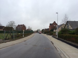 Een deel van de Rollestraat is al af inclusief de eerste nieuwe fietspaden sinds 10 jaar!